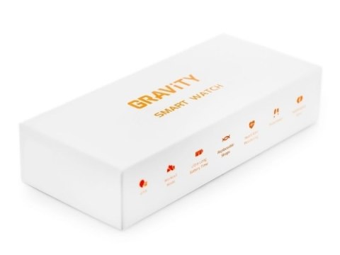 Smartwatch Gravity Różowe Złoto Pasek i Bransoleta GT5-6