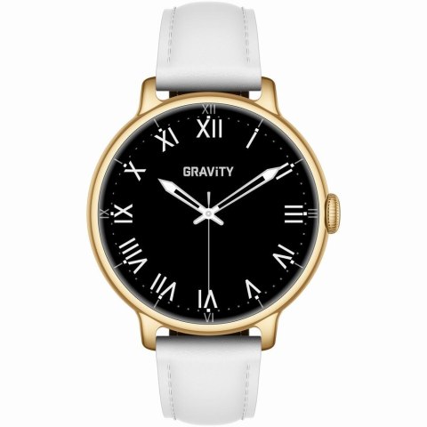 Smartwatch Gravity Złoty Bransoleta + Pasek GT33-2
