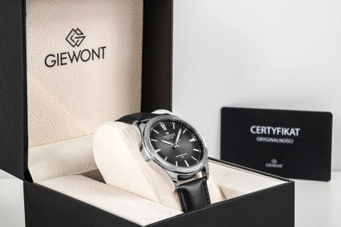 Zegarek Męski Giewont Elegance Sapphire Czarny GW5160-A2